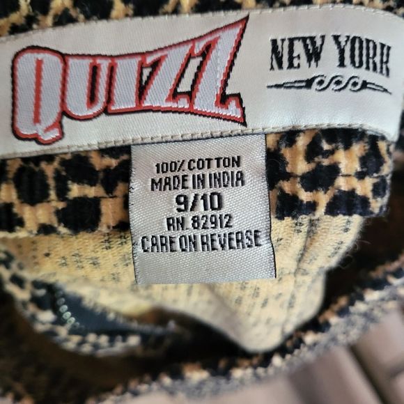 Vintage LEOPARD SKIRT - Picture 3 of 3